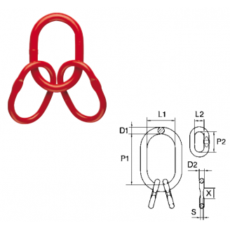 Elo de Suspensão especial com sub-elos TG