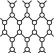 Malha semi-fechada - Hexa