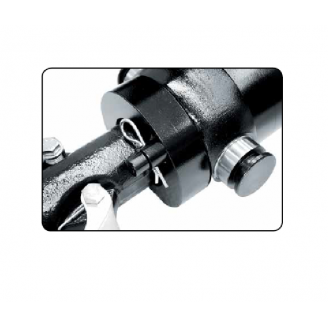 Suspensão completa com sistema de trava do giro do gancho